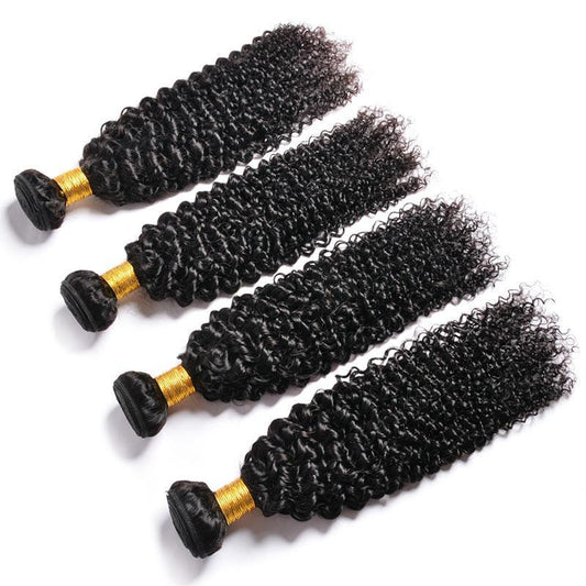 3A Kinky Curly Human Hair Bundles